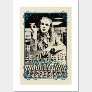 Retro Brian Eno Posters and Art